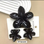 Flower Clip Trio