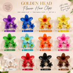 Flower Clip Trio